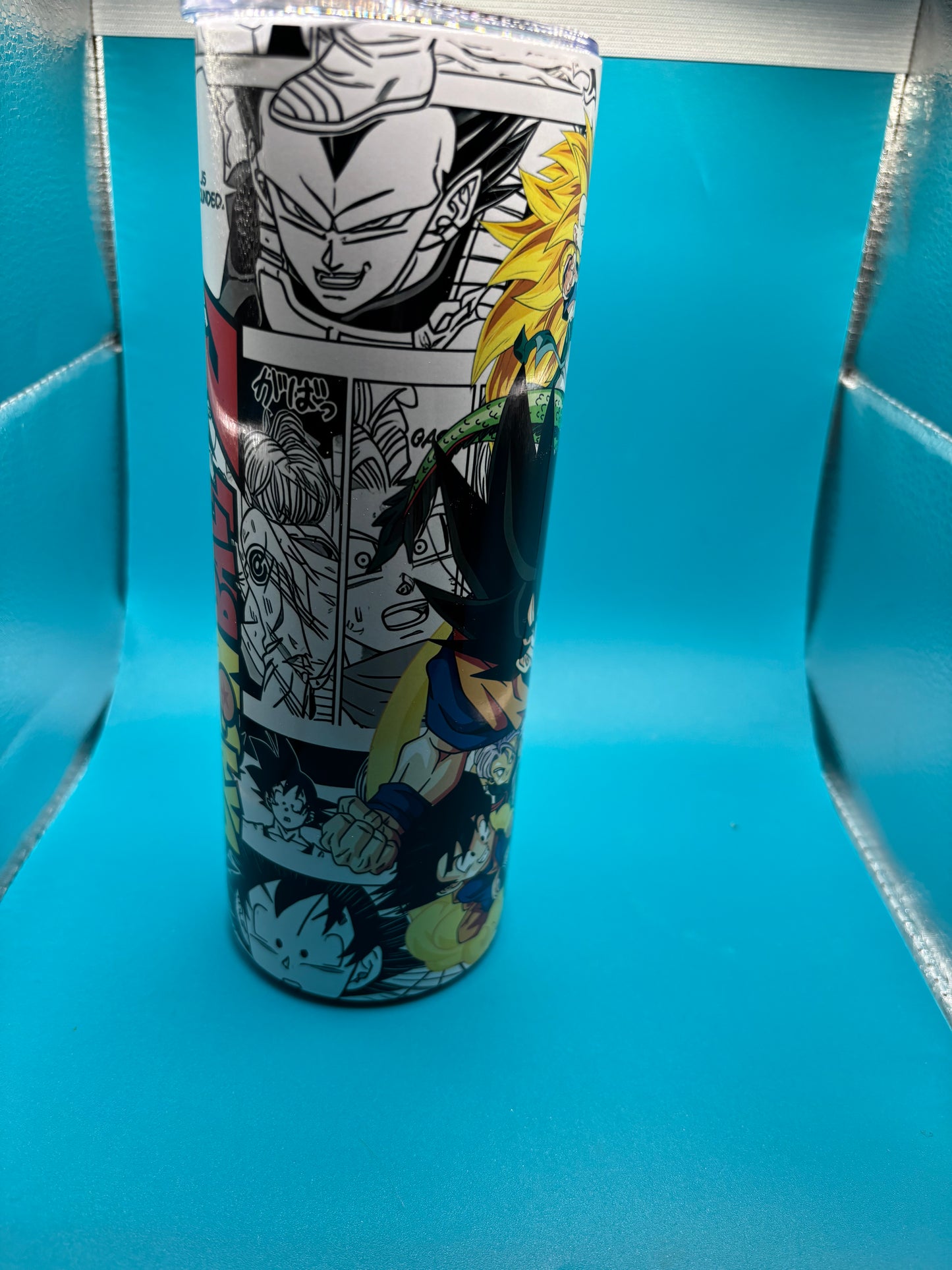 Manga inspired tumbler