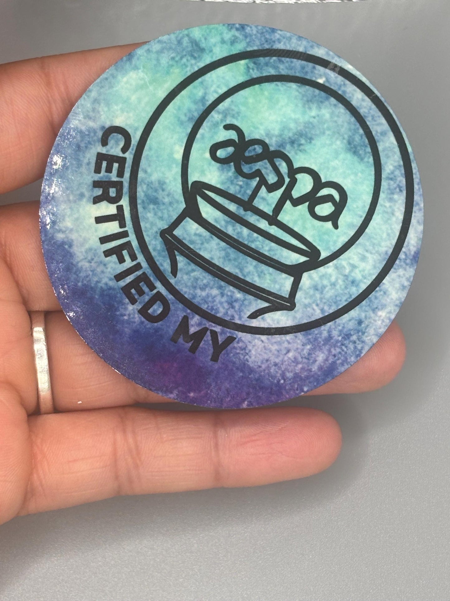 Certified pin