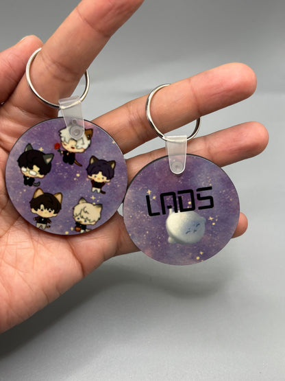 Heated rivalry / LADS keychain