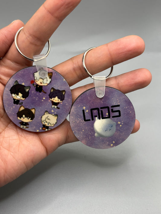 Heated rivalry / LADS keychain