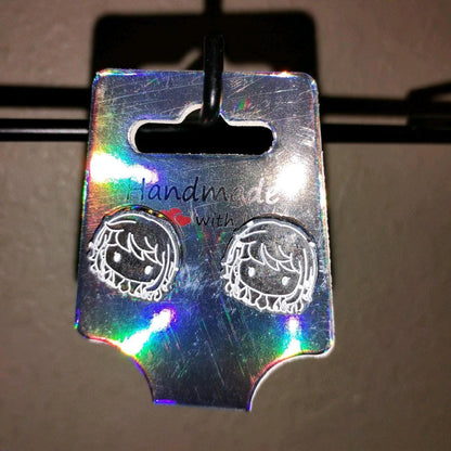 straw hat pirate crew stud earrings