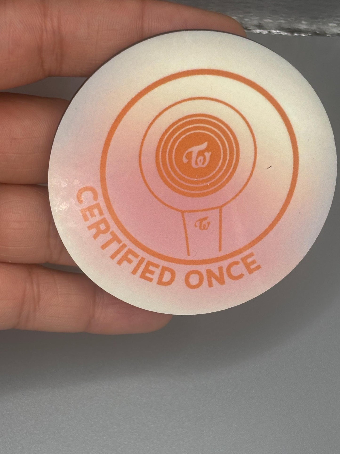 Certified pin