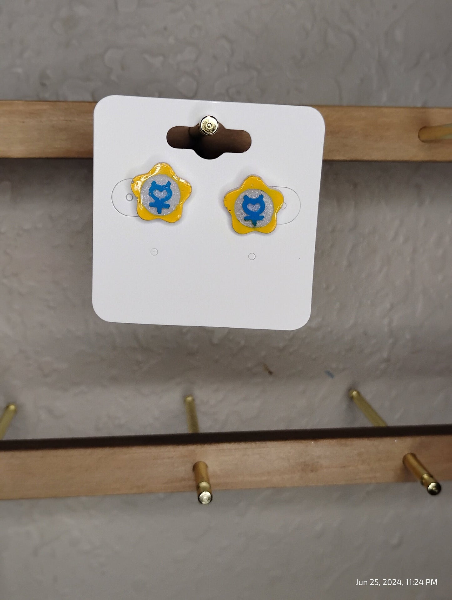 Sailor guardians / magical girl earrings