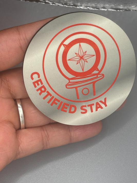 Certified pin