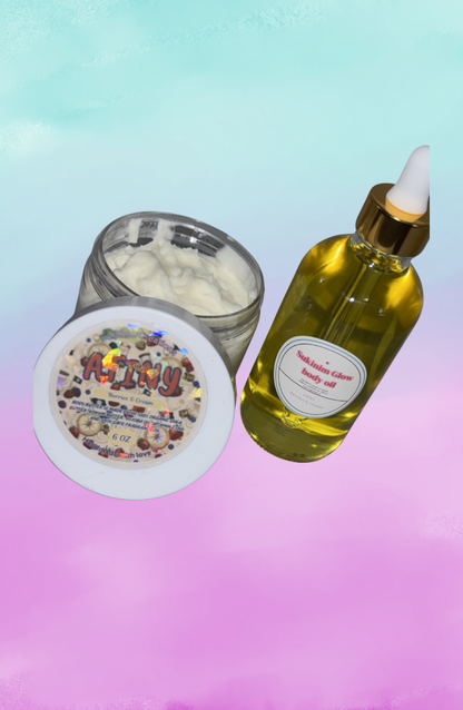 Body Butter and Oil Set