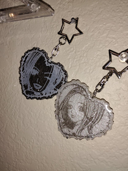 Nana anime BFF keychains