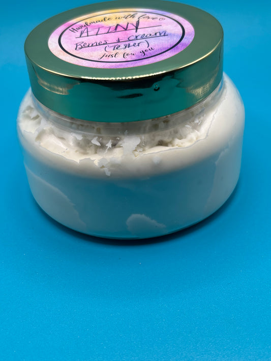 Whipped body butter