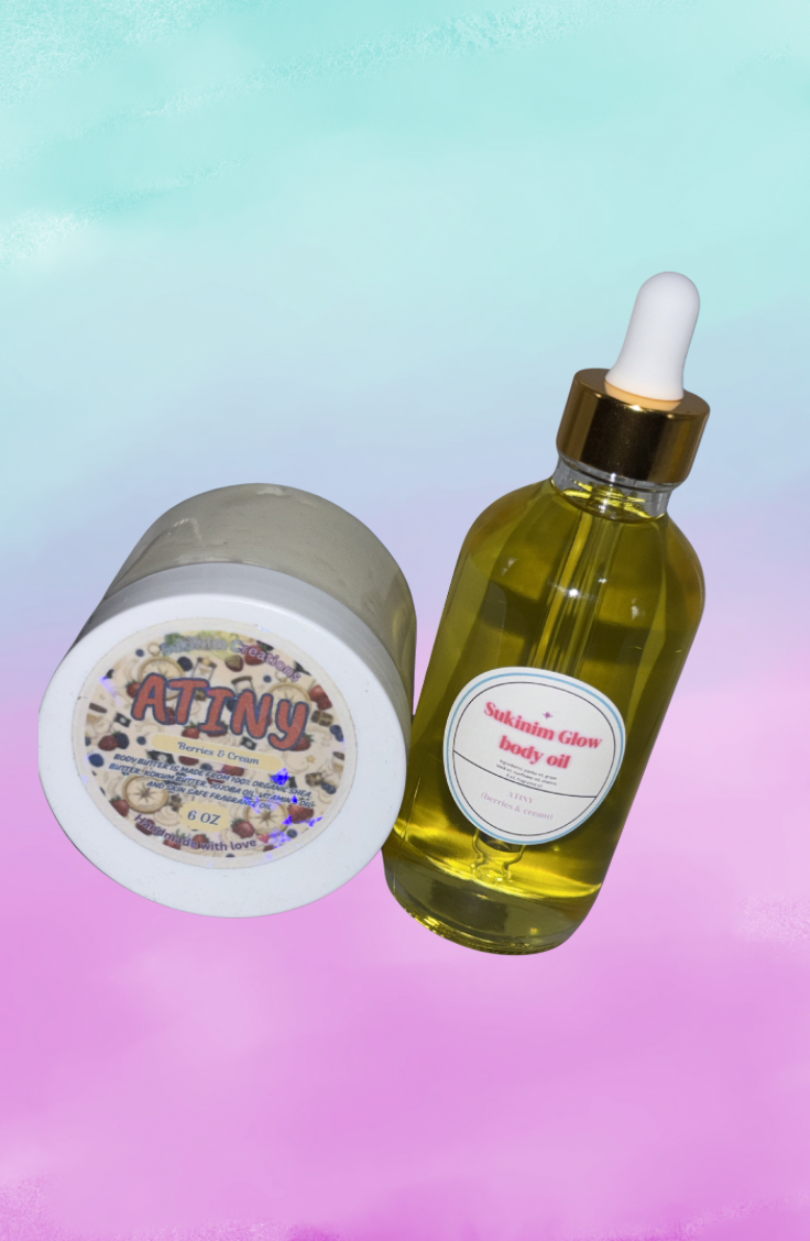 Body Butter and Oil Set