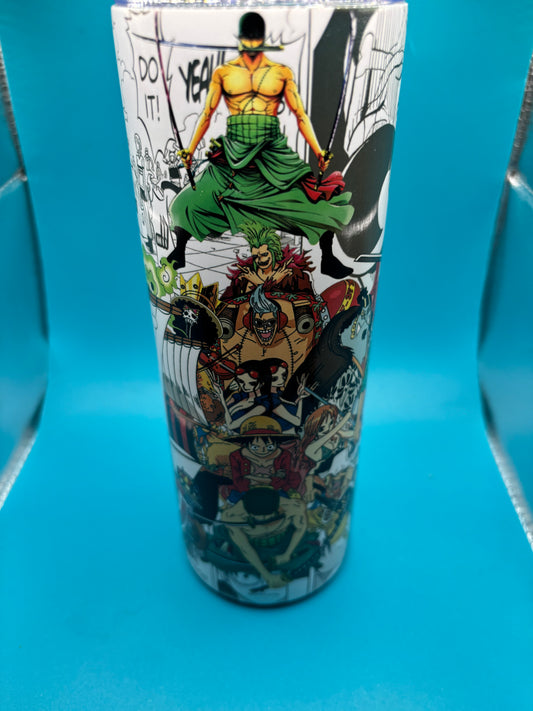 Manga inspired tumbler