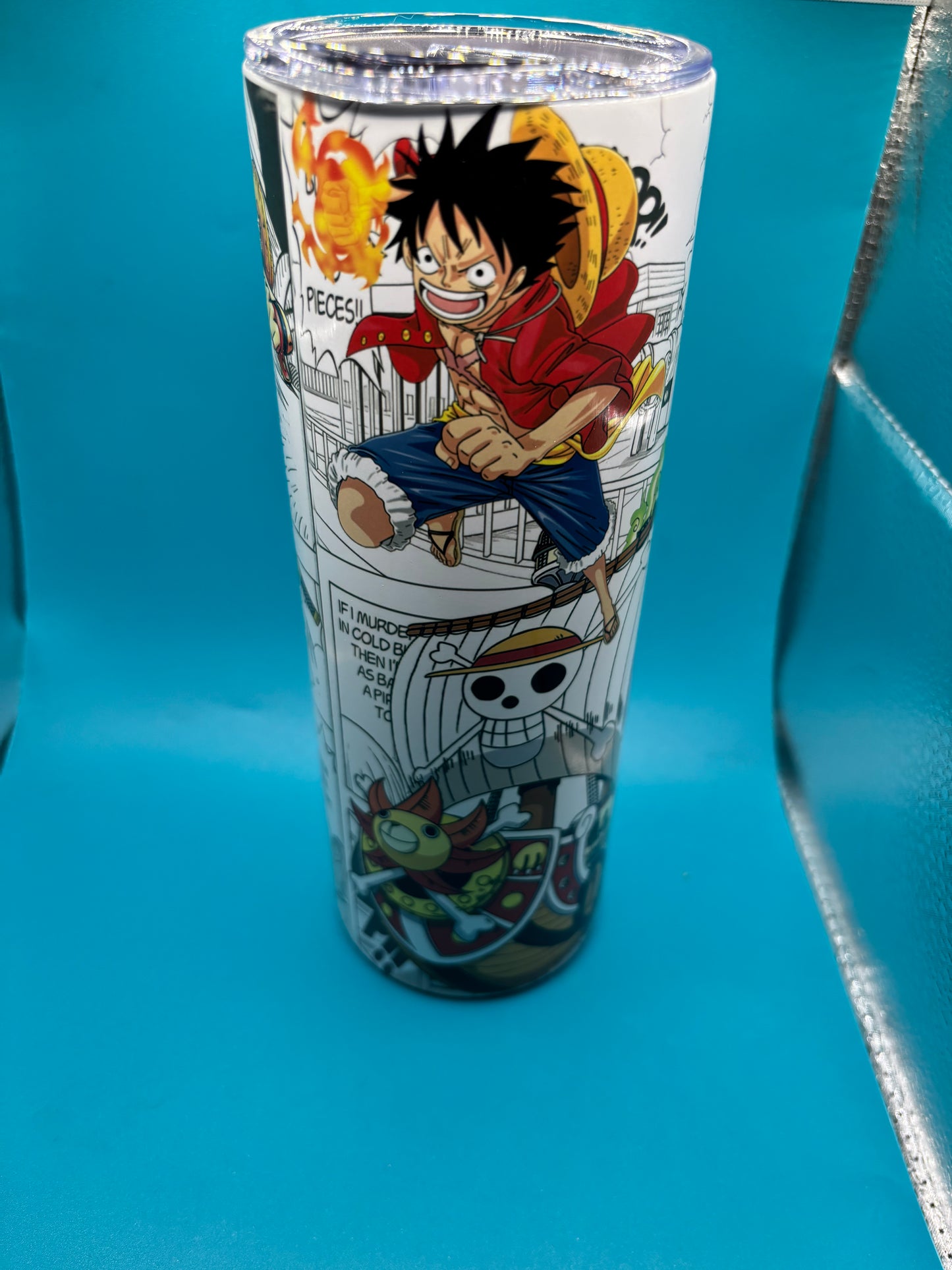 Manga inspired tumbler