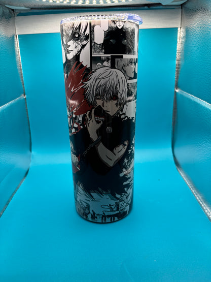 Manga inspired tumbler