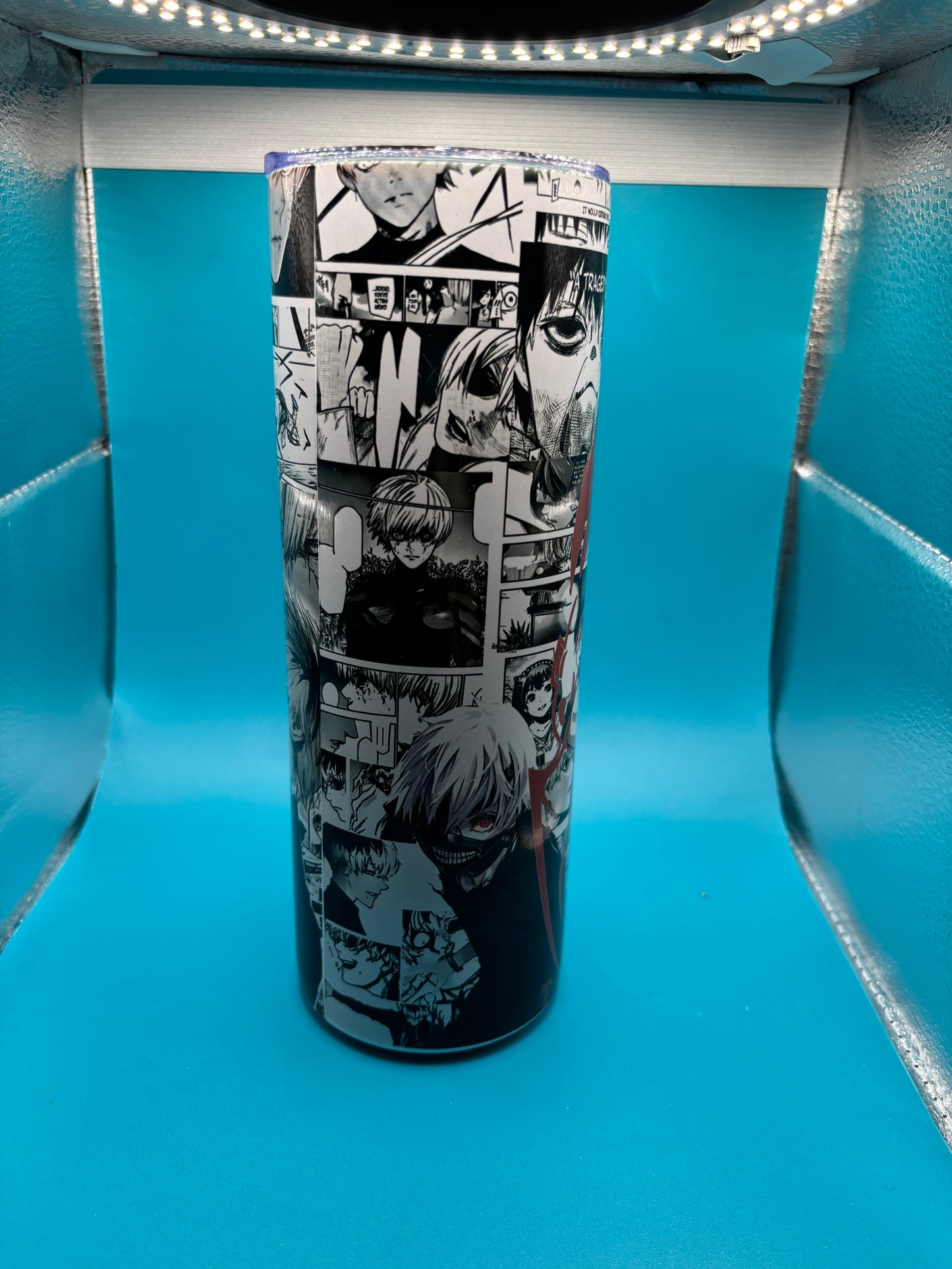 Manga inspired tumbler