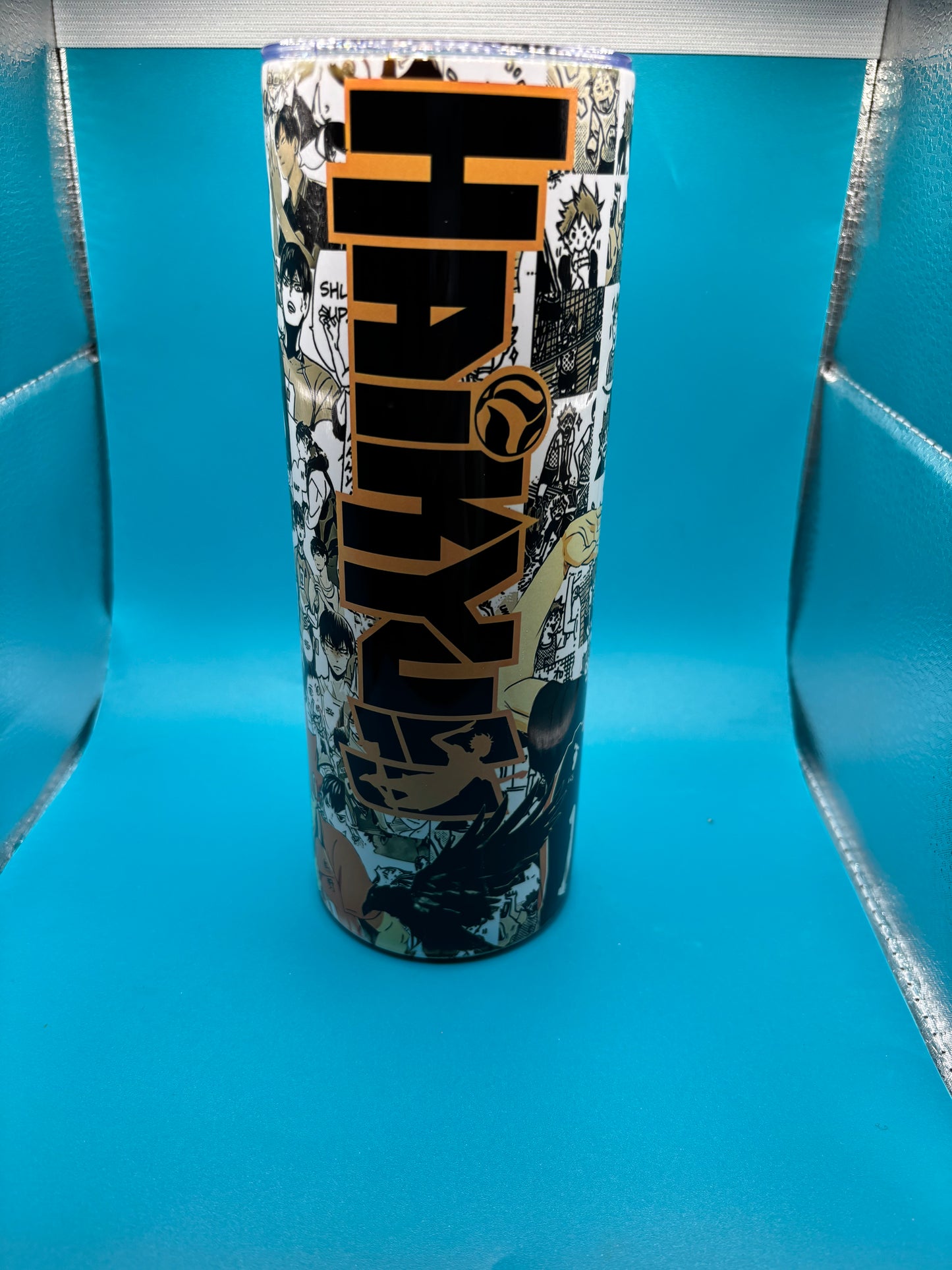 Manga inspired tumbler