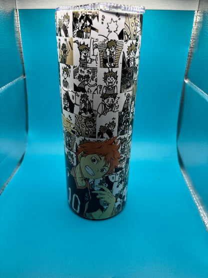 Manga inspired tumbler