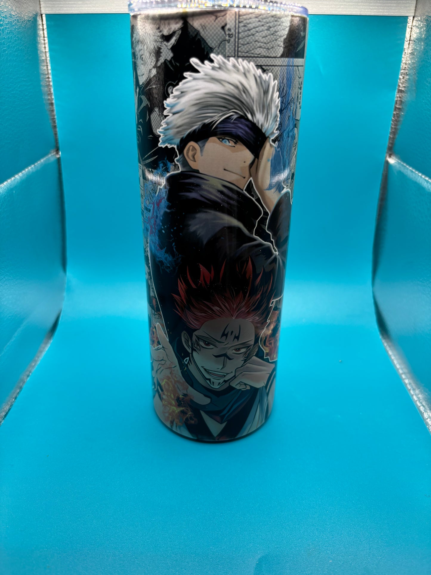 Manga inspired tumbler