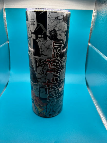 Manga inspired tumbler