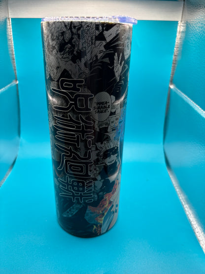 Manga inspired tumbler