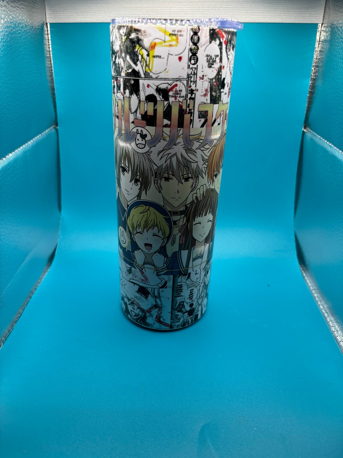 Manga inspired tumbler