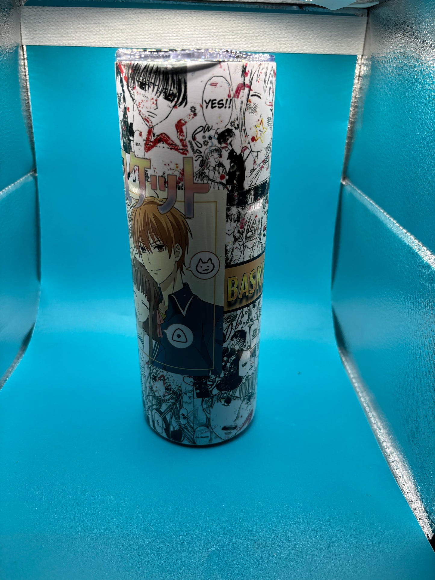 Manga inspired tumbler