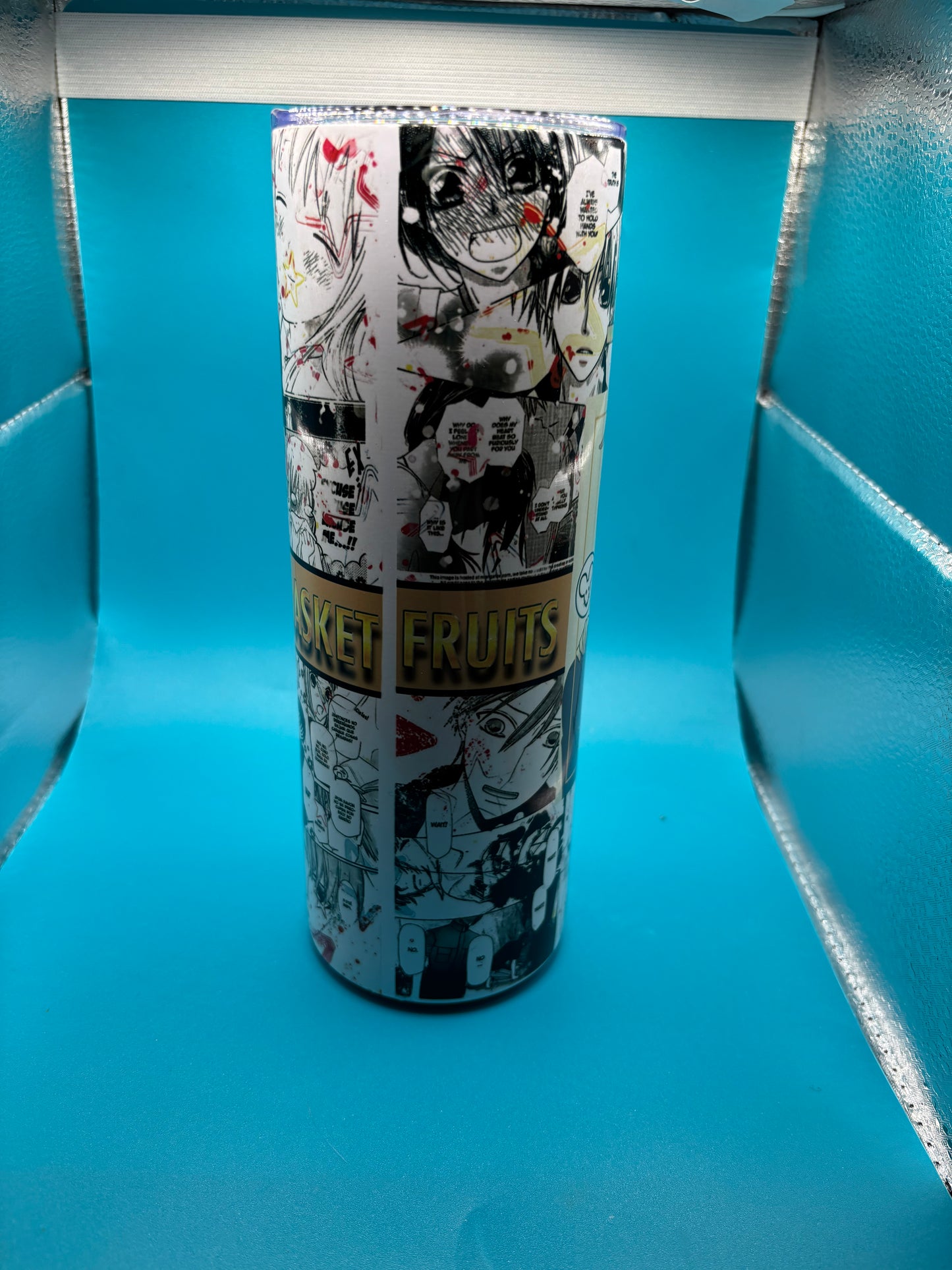 Manga inspired tumbler