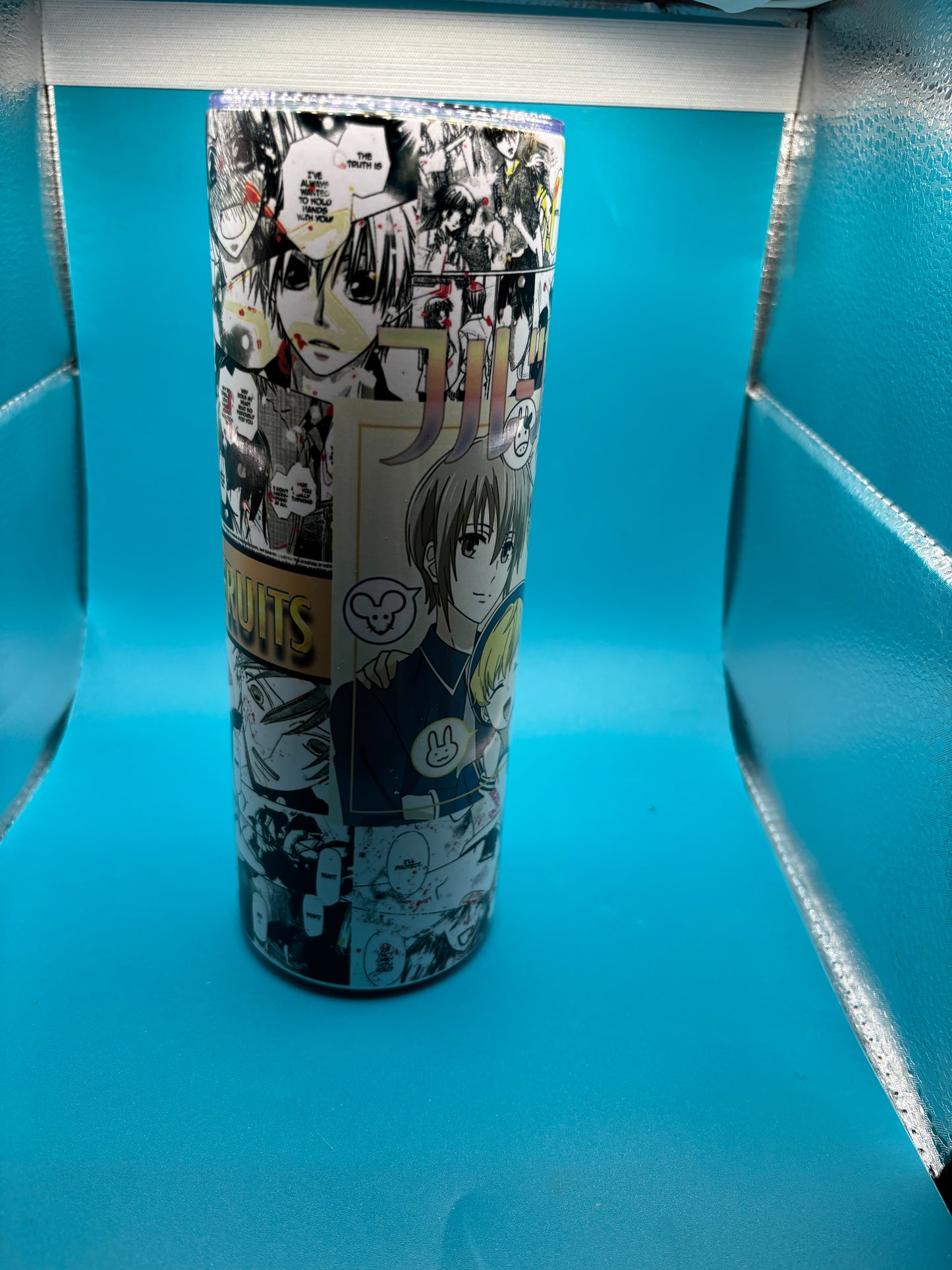 Manga inspired tumbler