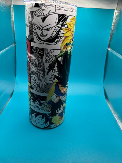 Manga inspired tumbler