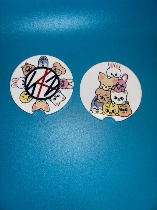 Skzzoo car coasters