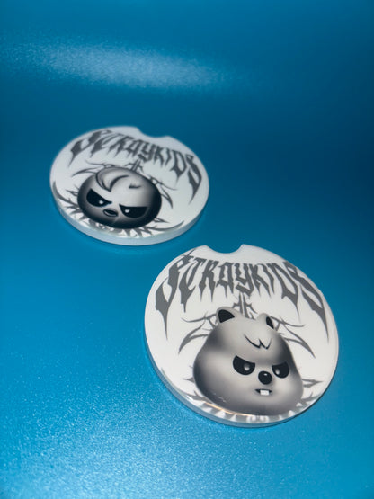 Skzzoo car coasters
