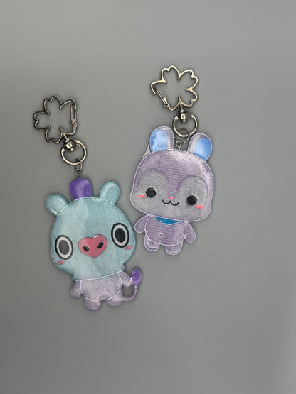 BT 21 keychain