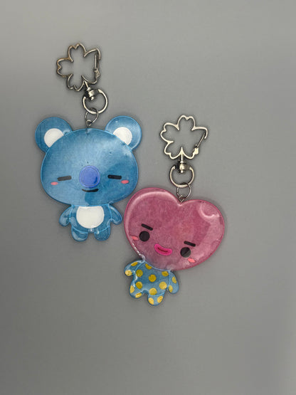 BT 21 keychain